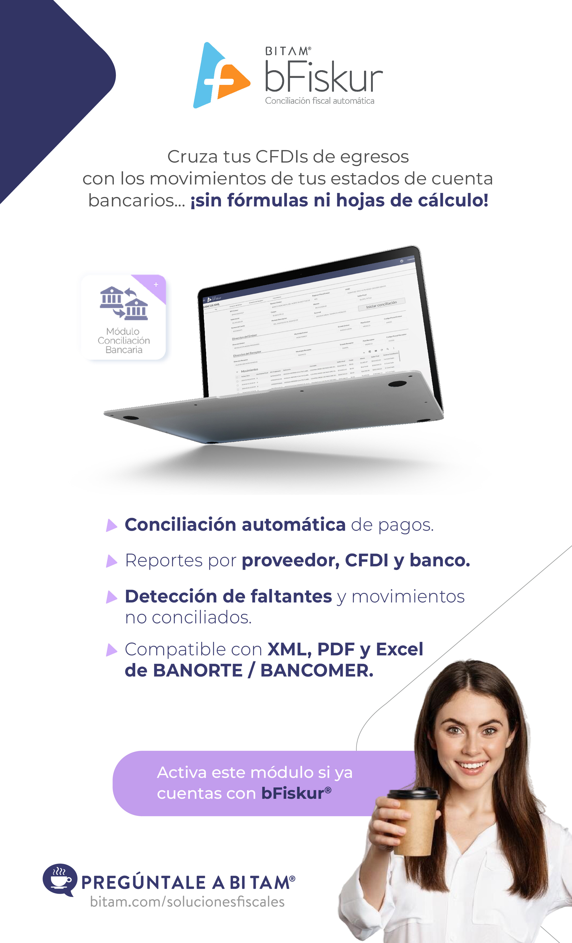 Tu asistente inteligente en bVentor®︎ está listo para ayudarte.
 | CTA: Ver infografía