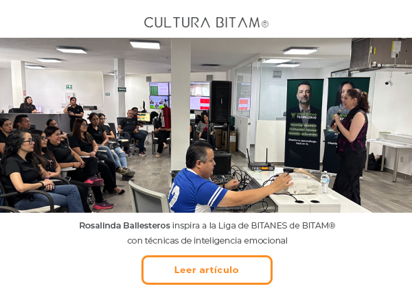 Rosalinda Ballesteros inspira a la Liga de BITANES de BITAM®︎ con técnicas de inteligencia emocional
 | CTA: Leer nota