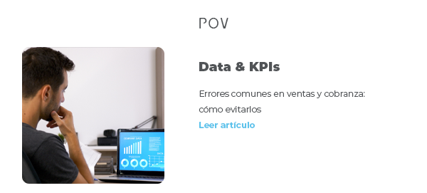 ¿Por qué la mayoría de las empresas necesita analítica comercial?
  | CTA: Leer artículo